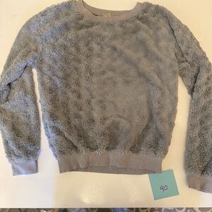 Eyelash Couture Small Grey Sweater